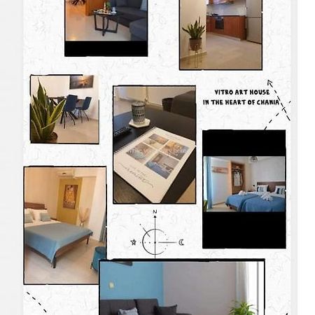 Vitro Art House-In The Heart Of Chania Hriszí Aktí Haniá Kültér fotó