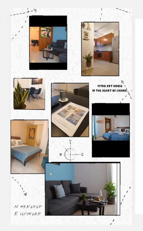 Vitro Art House-In The Heart Of Chania Hriszí Aktí Haniá Kültér fotó